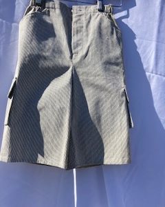 Charabia Adrien long short noir ecru