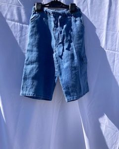 Charabia linen cotton pant Nathalie color Ivory