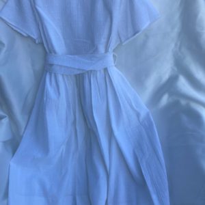 Crochette white party dress