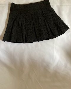 Lamouette skirt black & mastic Lili Gaufrette