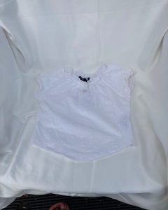 Lili 2 embroidery shirt white