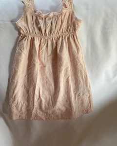 Lili gaufrette Lena embroidered cotton dress