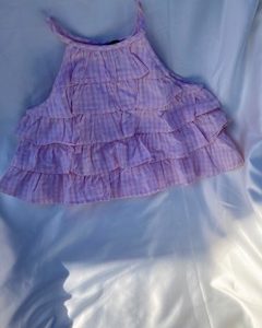 Lili gaufrette top Lepta pink size