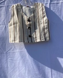 Linen vest