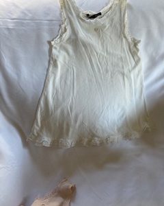 Liqueur white & red dress