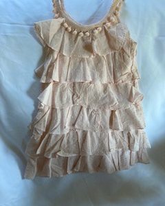 Livia dress rose paleLili gaufrette