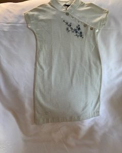 Lou dress color blue cielLou dress