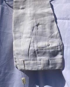 Malip linen dress pant Ivory