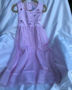 Party dress long pink