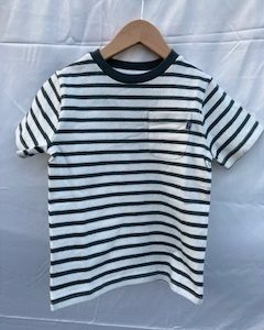 Vantage ringer tee shirt green